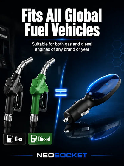 [Reduces fuel consumption by half] Car fuel-saving device
