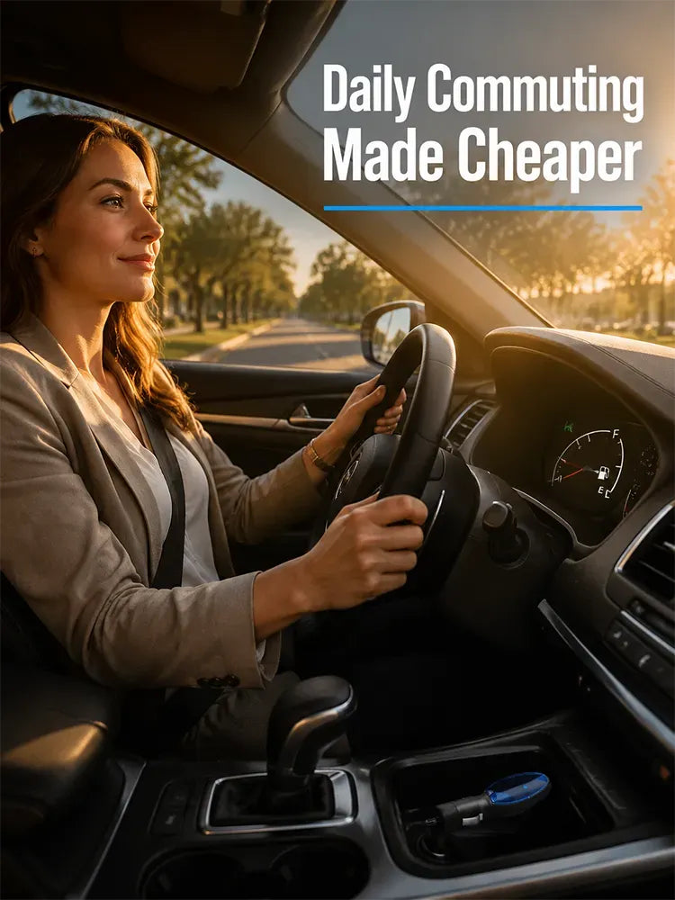 [Reduces fuel consumption by half] Car fuel-saving device