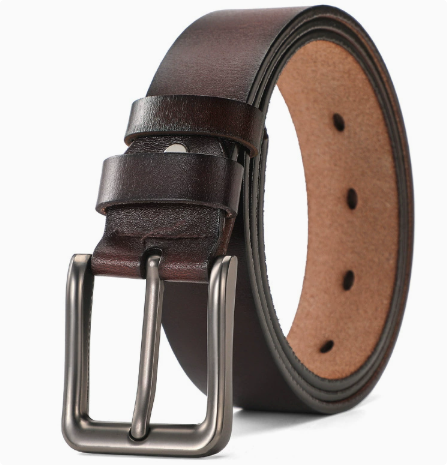 🔥 100% Handmade Full-Grain Buffalo Leather Belt – Built to Last