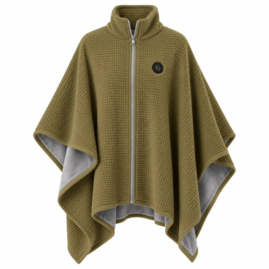 Portable Heated Shawl – Wearable Electric Heating Wrap