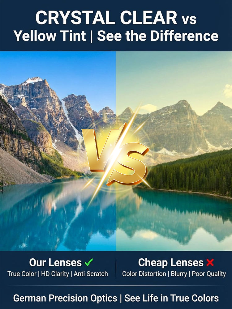 👓One Pair For Near & Far Vision — Light-Adaptive Lenses That Transform Into Sunglasses Outdoors✨