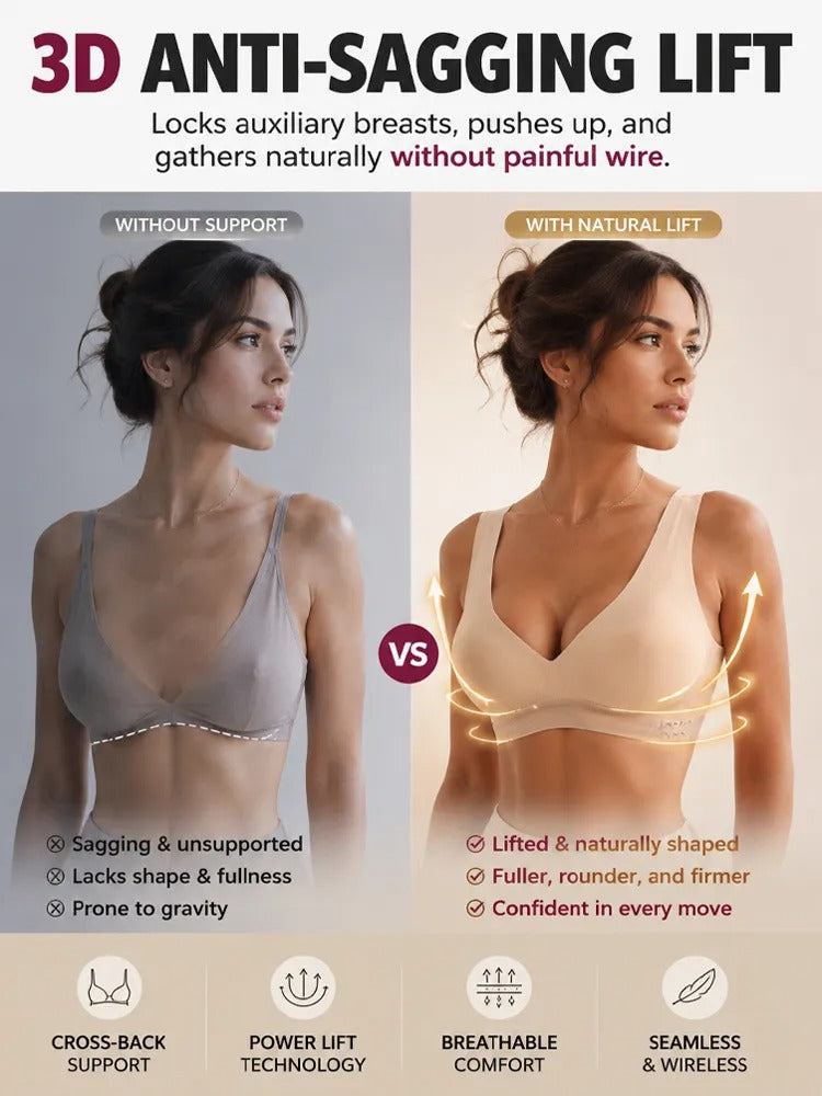 PostureLift™ Posture Correcting Seamless Bra | Lifts in 3s & Instantly Smooths Back Fat