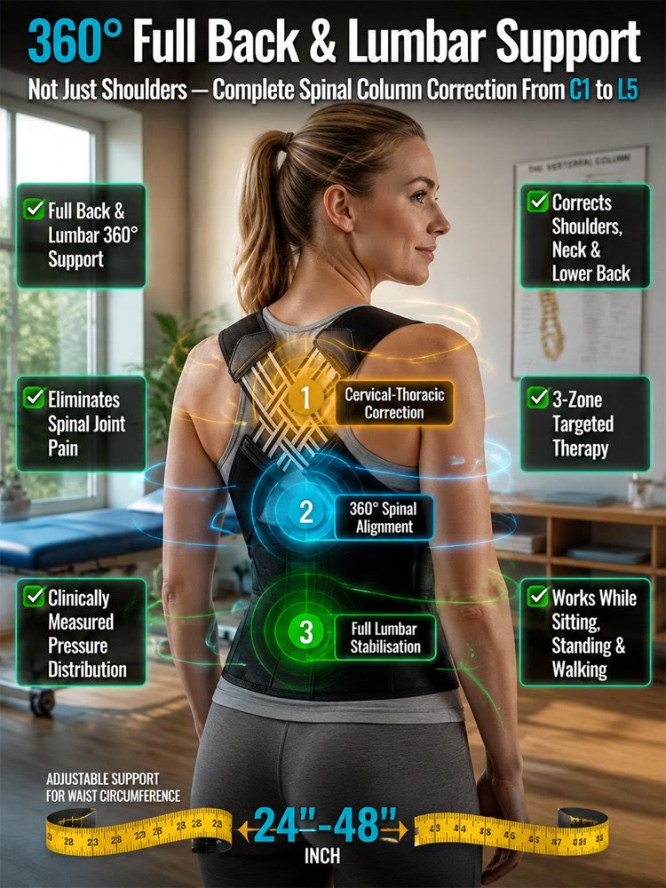 Essential Body Care Posture Support Belt