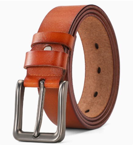 🔥 100% Handmade Full-Grain Buffalo Leather Belt – Built to Last