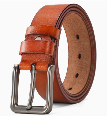 🔥 100% Handmade Full-Grain Buffalo Leather Belt – Built to Last