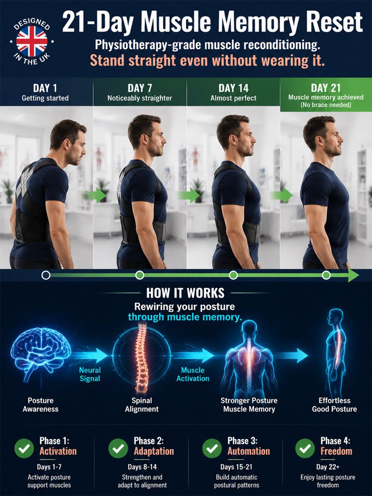 Essential Body Care Posture Support Belt